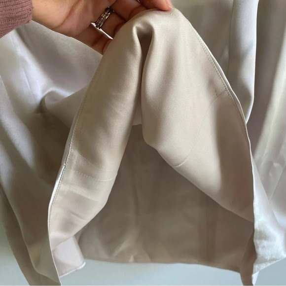 Gorgeous Silk-look  Champagne Scoop Neck Tank Top Size 20 XXL - Picture 6 of 12